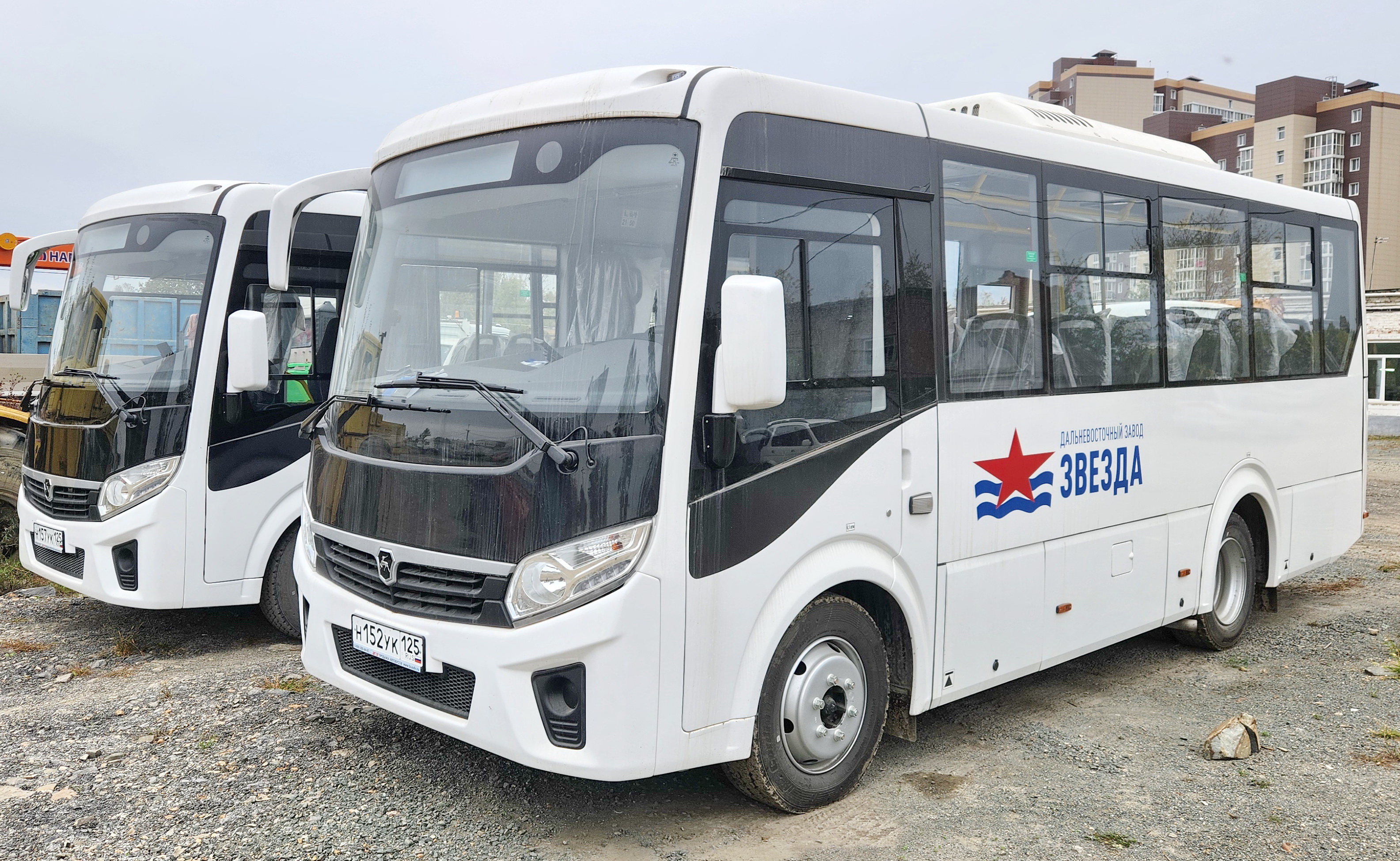 Новые автобусы выходят на маршруты 